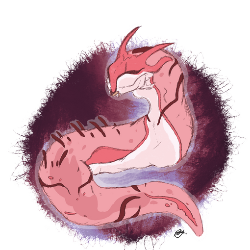 Coloured Sketch Fullbody