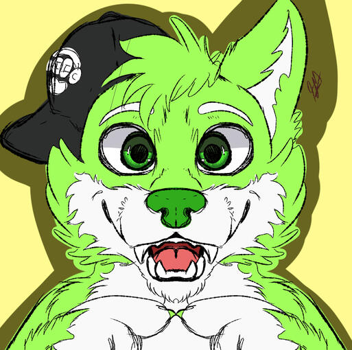 Coloured Sketch Bust